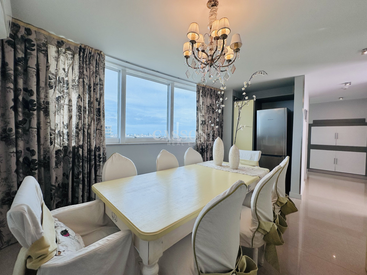 Apartamento ID.2594 - Lujoso Penthouse de 4 Dormitorios con Vista al Mar sobre Playa Mansa, Punta del Este