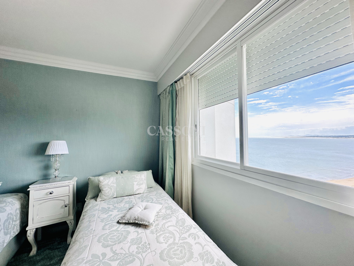 Apartamento ID.2594 - Lujoso Penthouse de 4 Dormitorios con Vista al Mar sobre Playa Mansa, Punta del Este