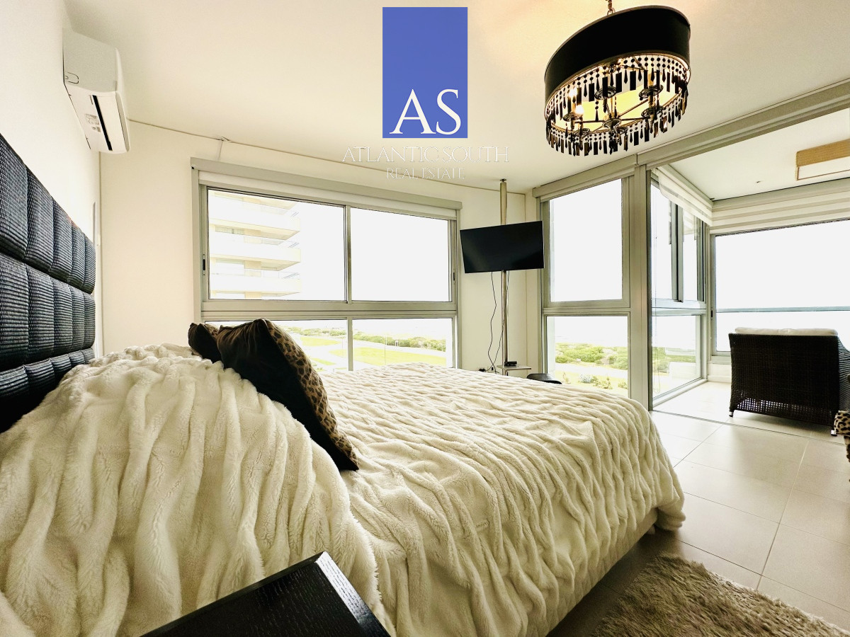 Apartamento ID.3549 - Espectacular apartamento esquinero en Torre Le Parc, Playa Brava, Punta del Este