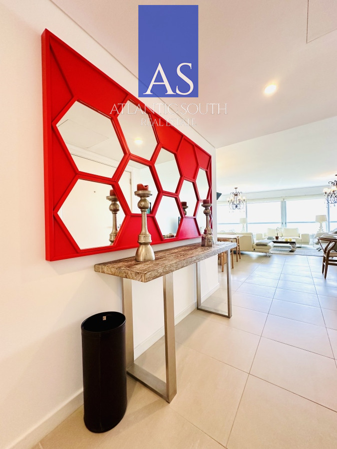 Apartamento ID.3549 - Espectacular apartamento esquinero en Torre Le Parc, Playa Brava, Punta del Este