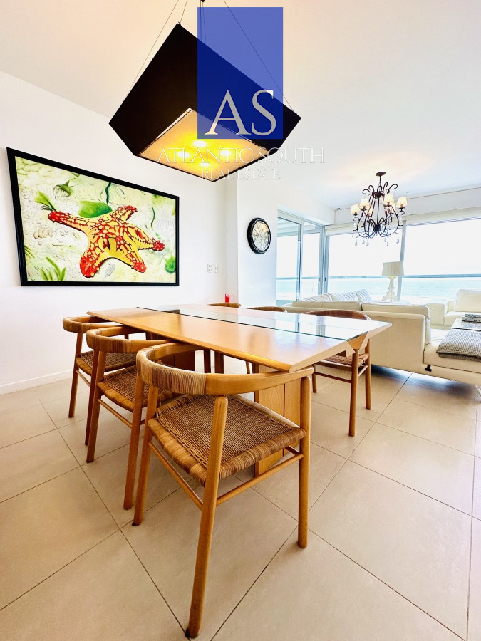 Apartamento ID.3549 - Espectacular apartamento esquinero en Torre Le Parc, Playa Brava, Punta del Este