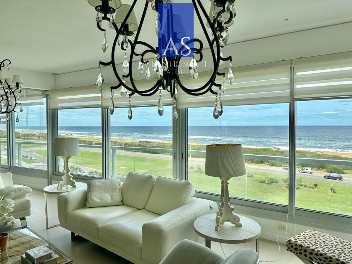 Apartamento ID.3549 - Espectacular apartamento esquinero en Torre Le Parc, Playa Brava, Punta del Este