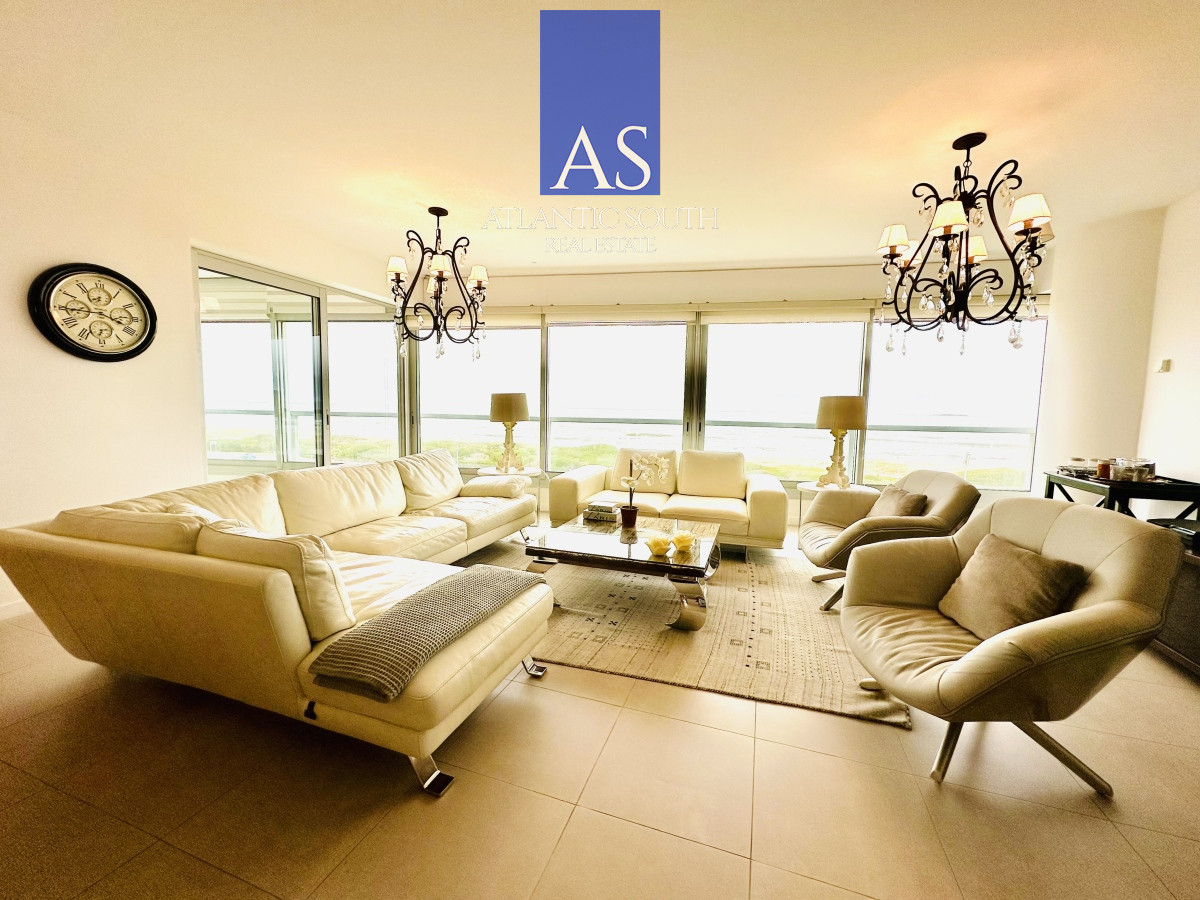 Apartamento ID.3549 - Espectacular apartamento esquinero en Torre Le Parc, Playa Brava, Punta del Este