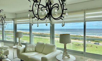 Espectacular apartamento esquinero en Torre Le Parc, Playa Brava, Punta del Este