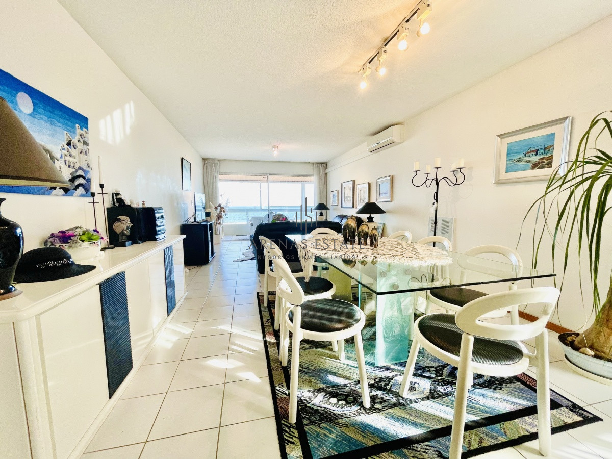 Apartamento ID.444 - Apartamento de 3 Dormitorios en Primera Línea del Mar, Playa Brava - Venta