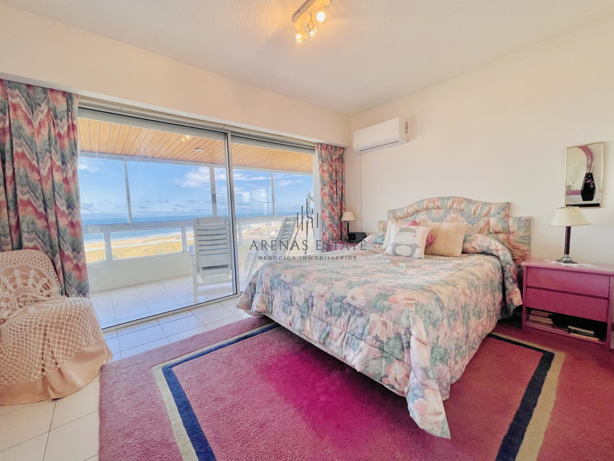 Apartamento ID.444 - Apartamento de 3 Dormitorios en Primera Línea del Mar, Playa Brava - Venta