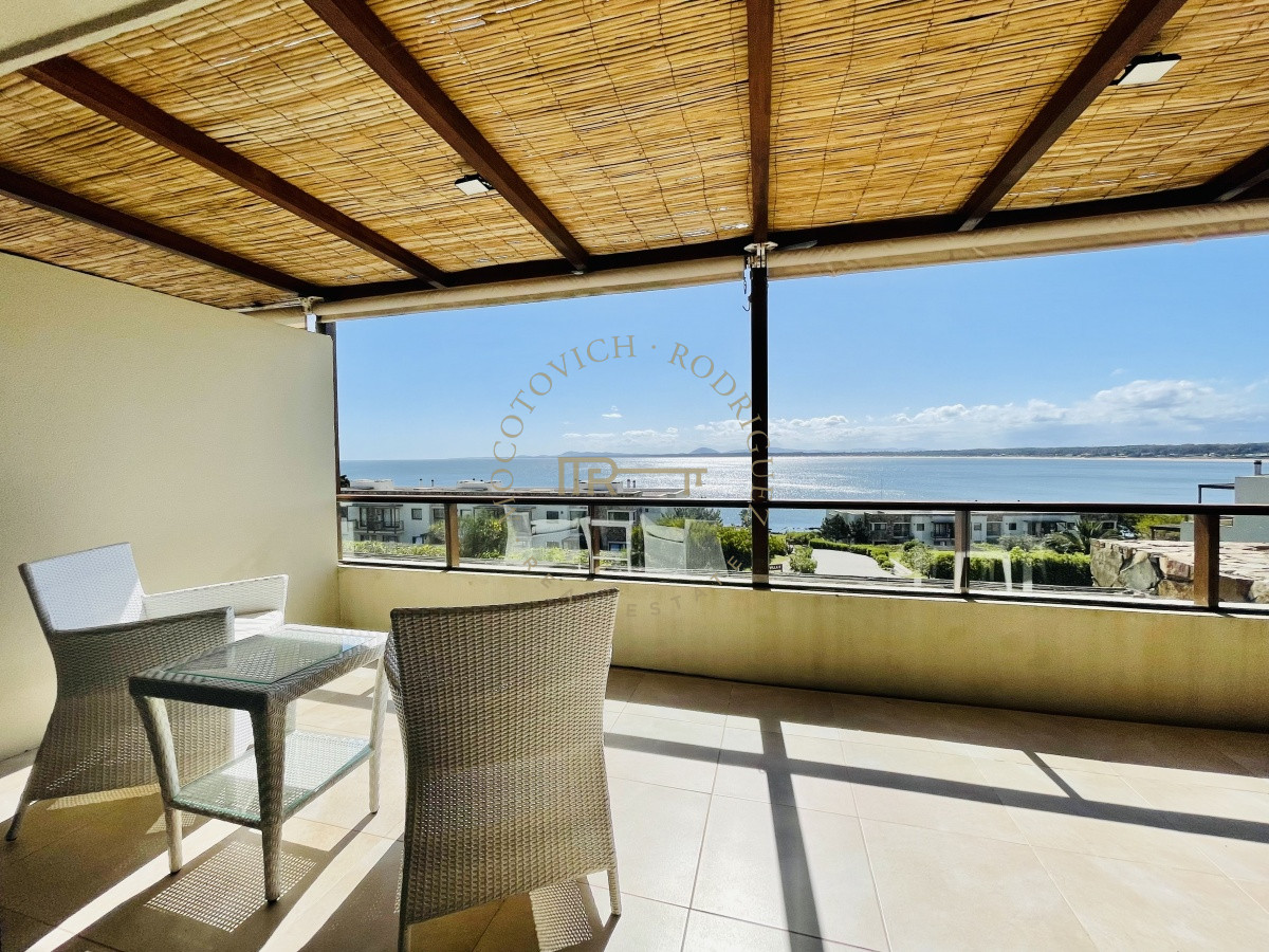 Apartamento ID.1158 - Apartamento de 2 Dormitorios con Vista al Mar y Parrillero en Quartier Punta Ballena