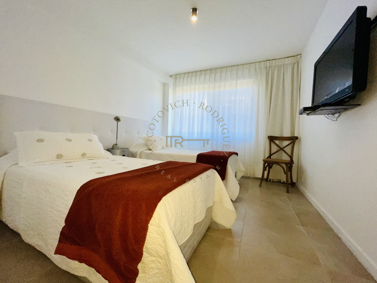 Apartamento ID.1158 - Apartamento de 2 Dormitorios con Vista al Mar y Parrillero en Quartier Punta Ballena