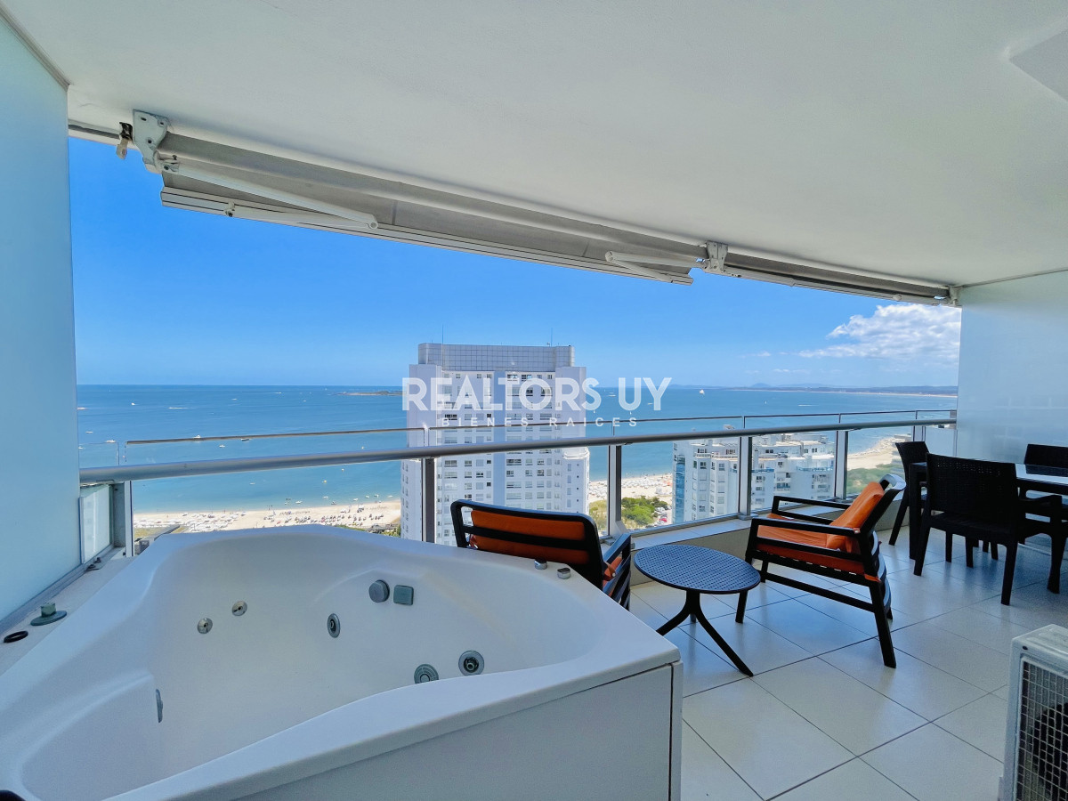 Apartamento ID.538 - Excelente Apartamento de 2 Dormitorios con Vista al Mar, Playa Mansa