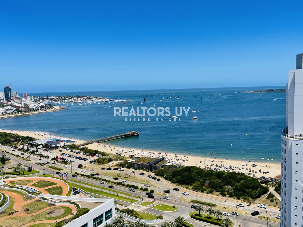 Apartamento ID.538 - Excelente Apartamento de 2 Dormitorios con Vista al Mar, Playa Mansa