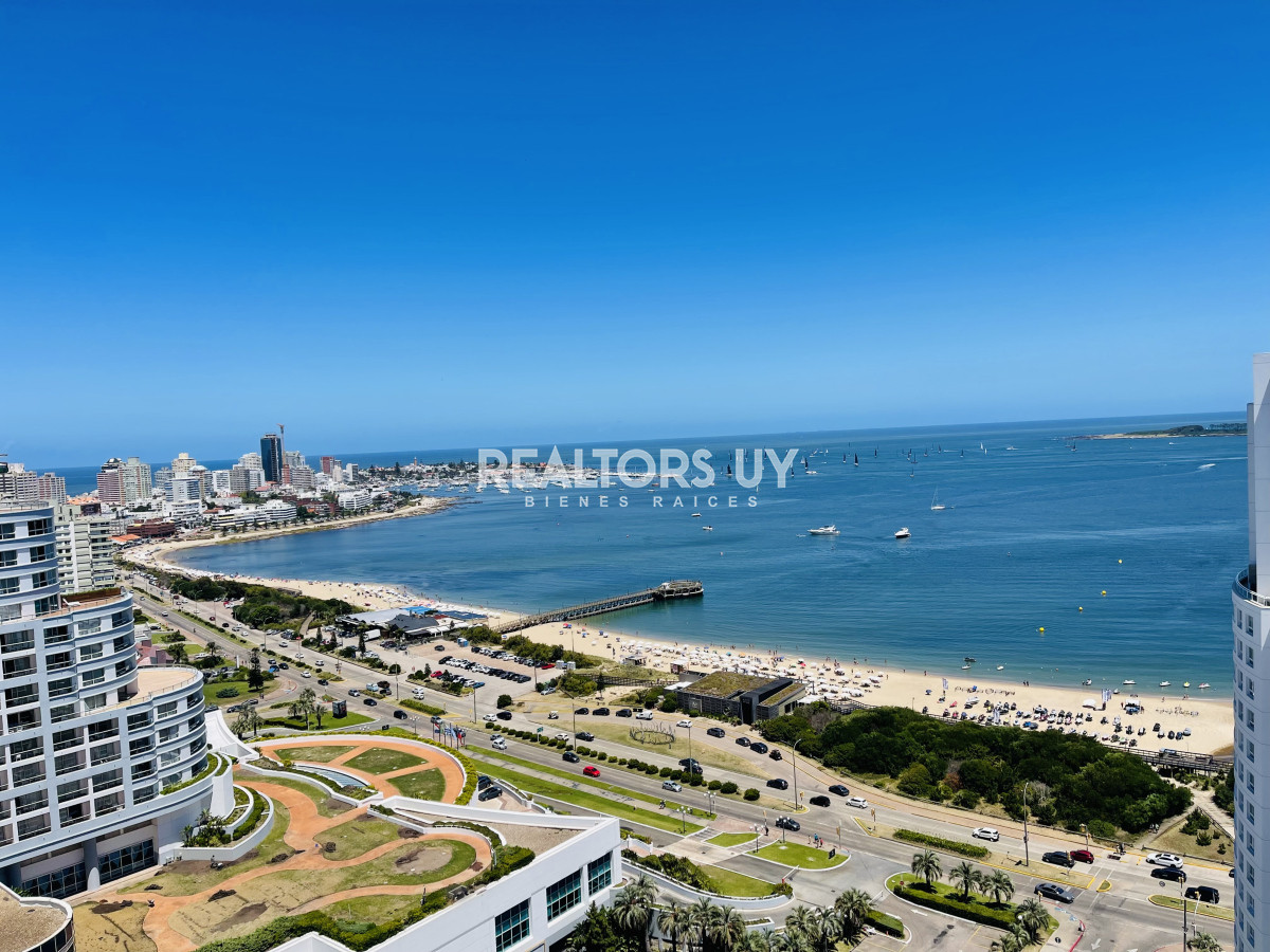 Apartamento ID.538 - Excelente Apartamento de 2 Dormitorios con Vista al Mar, Playa Mansa