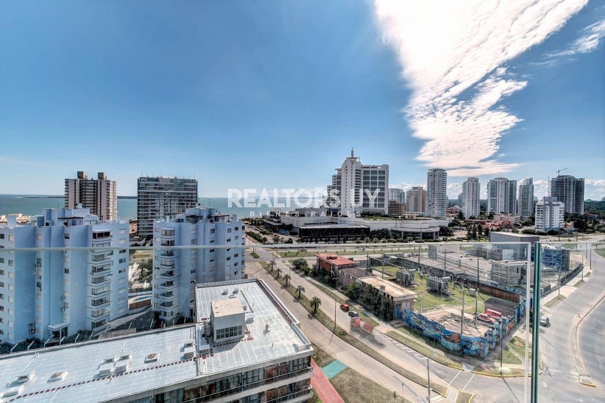 Apartamento ID.328 - Venta y alquiler temporal de apartamento de dos dormitorios en edificio Art Tower, La Pastora, Punta del Este