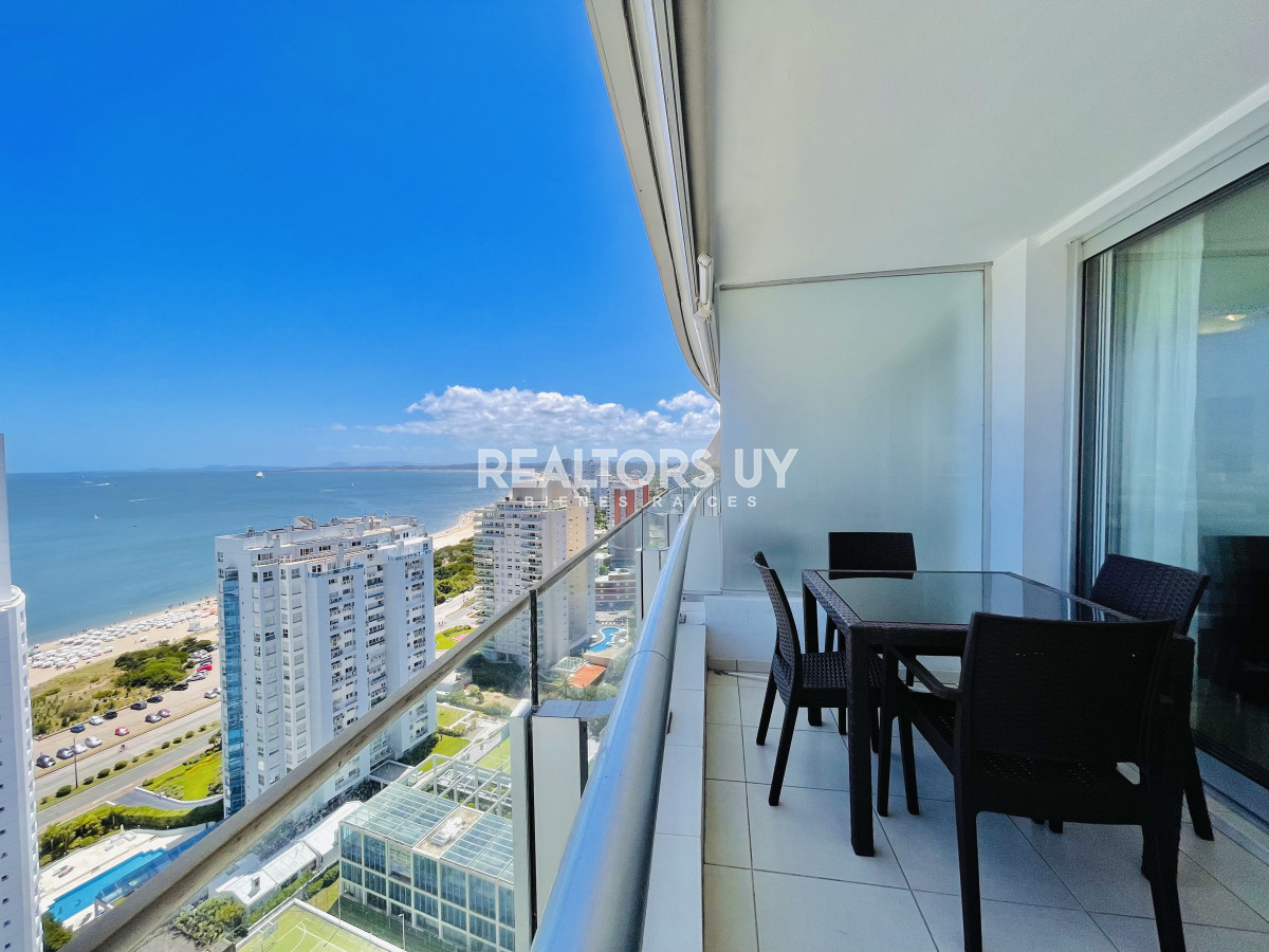 Apartamento ID.538 - Excelente Apartamento de 2 Dormitorios con Vista al Mar, Playa Mansa