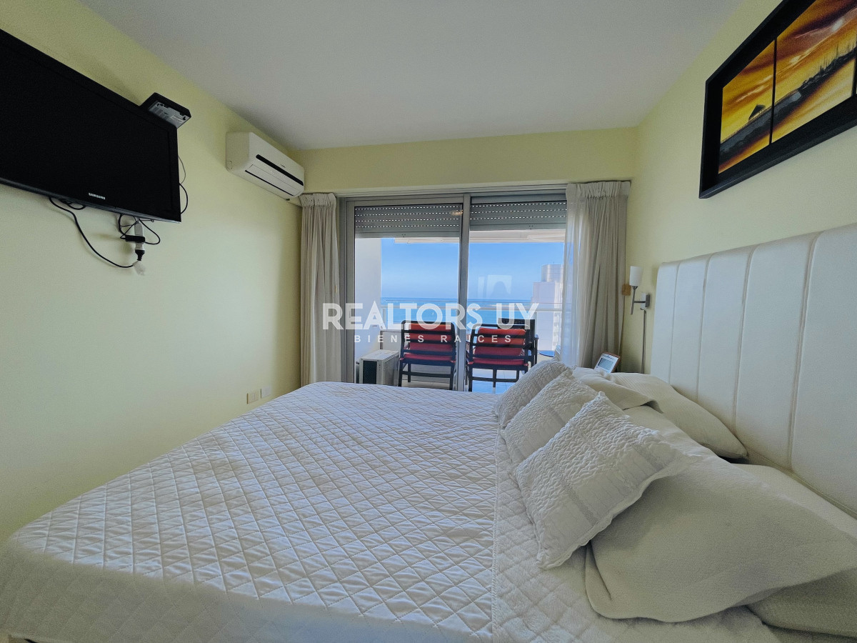Apartamento ID.538 - Excelente Apartamento de 2 Dormitorios con Vista al Mar, Playa Mansa