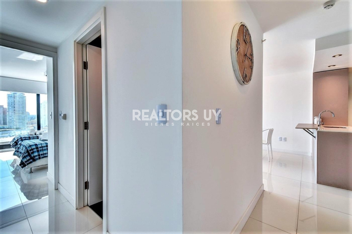 Apartamento ID.328 - Venta y alquiler temporal de apartamento de dos dormitorios en edificio Art Tower, La Pastora, Punta del Este