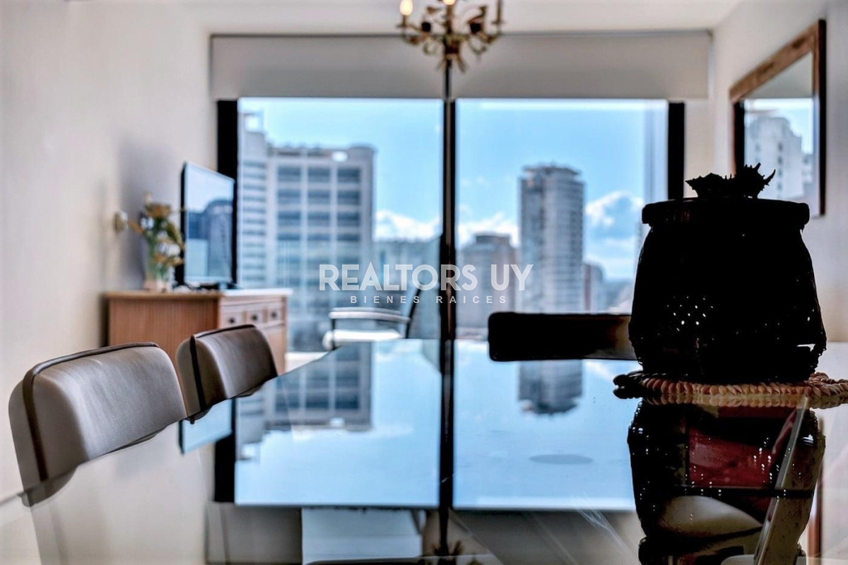 Apartamento ID.328 - Venta y alquiler temporal de apartamento de dos dormitorios en edificio Art Tower, La Pastora, Punta del Este