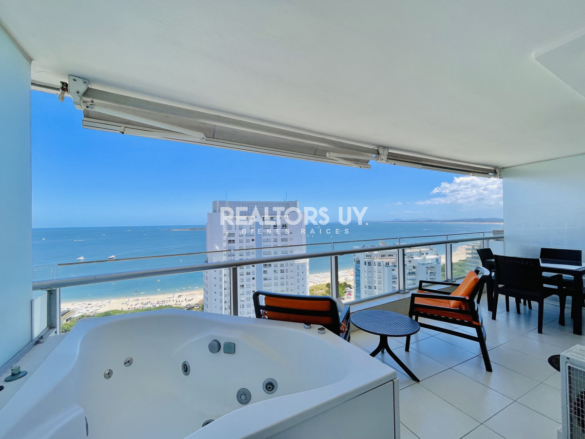Apartamento ID.538 - Excelente Apartamento de 2 Dormitorios con Vista al Mar, Playa Mansa