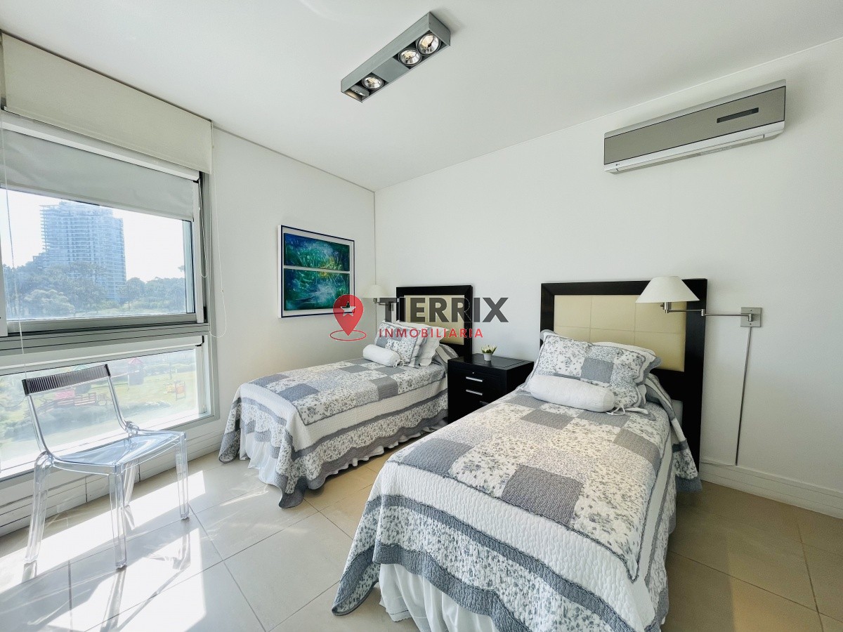 Apartamento ID.183 - LE PARC Alquiler temporario de departamento premiun de tres dormitorios mas dependencia de servicio, Playa Brava