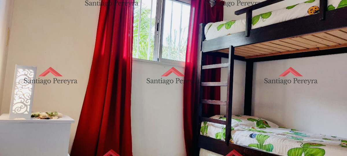 Apartamento ID.15227 - Alquiler temporario de apartamento de tres dormitorios con parrillero, Bikini, Manantiales