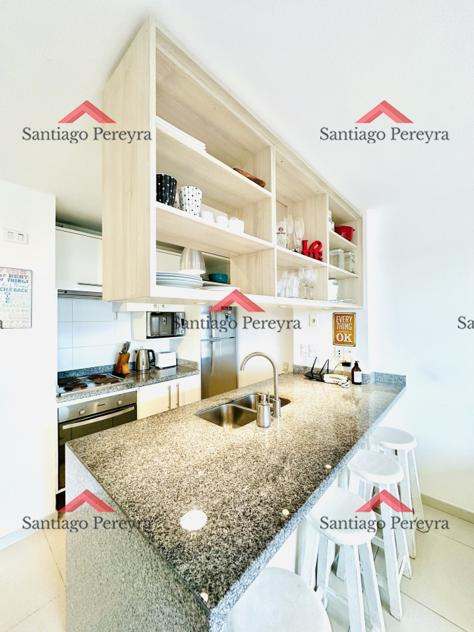 Apartamento ID.15366 - Venta de Moderno Apartamento en zona Roosevelt de 1 Dormitorio, torre con servicios, Punta del Este