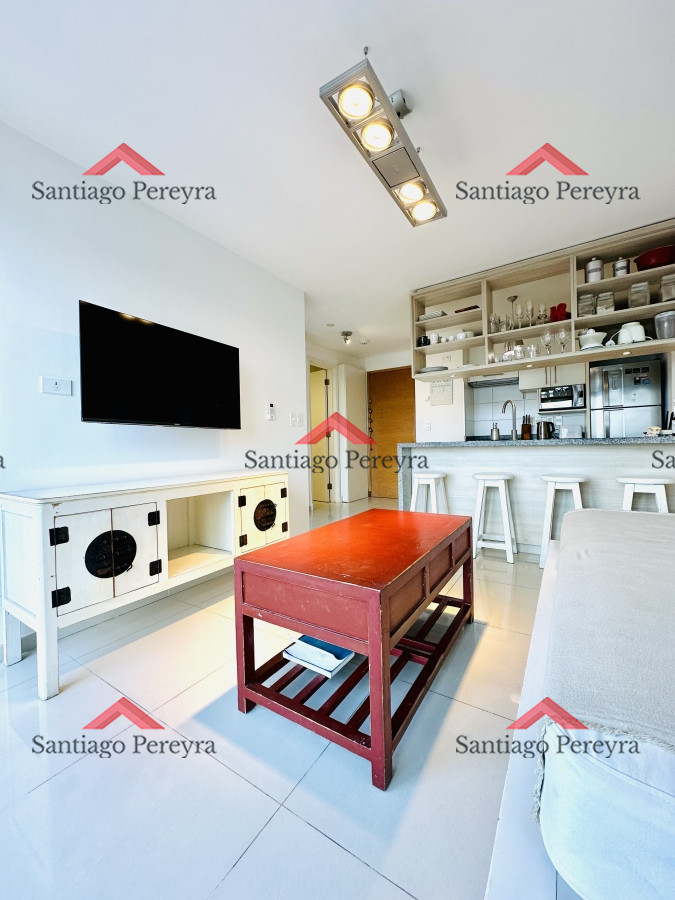Apartamento ID.15366 - Venta de Moderno Apartamento en zona Roosevelt de 1 Dormitorio, torre con servicios, Punta del Este