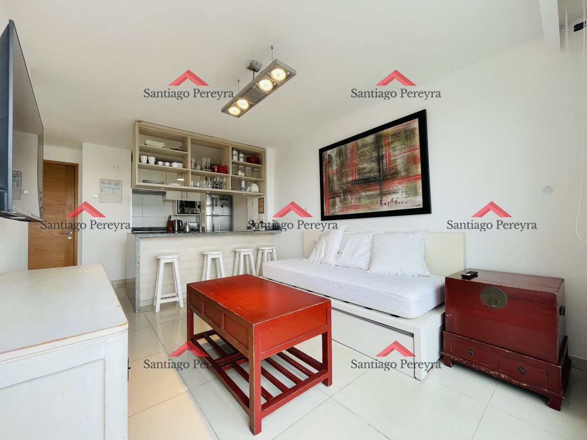 Apartamento ID.15366 - Venta de Moderno Apartamento en zona Roosevelt de 1 Dormitorio, torre con servicios, Punta del Este