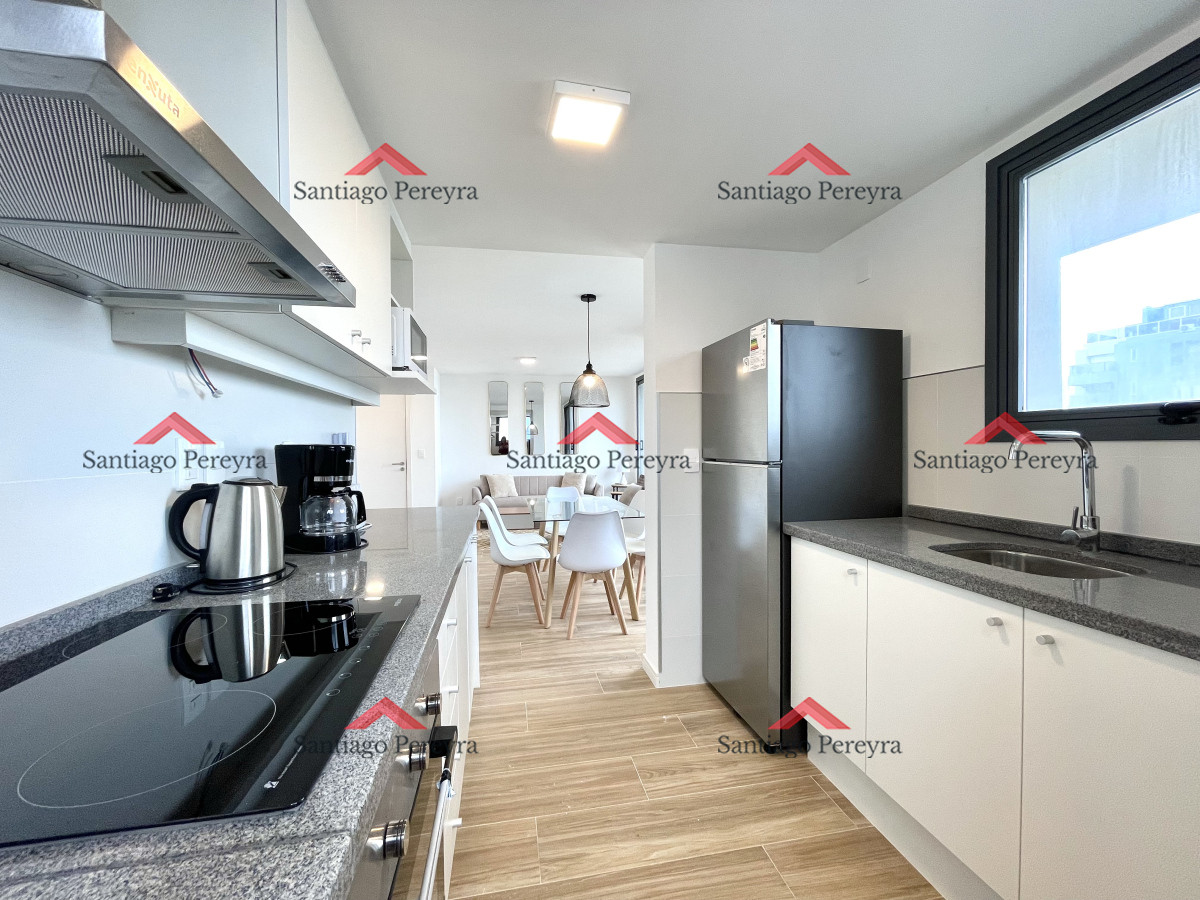 Apartamento ID.17001 - Moderno Apartamento de 2 Dormitorios en Playa Brava, Punta del Este