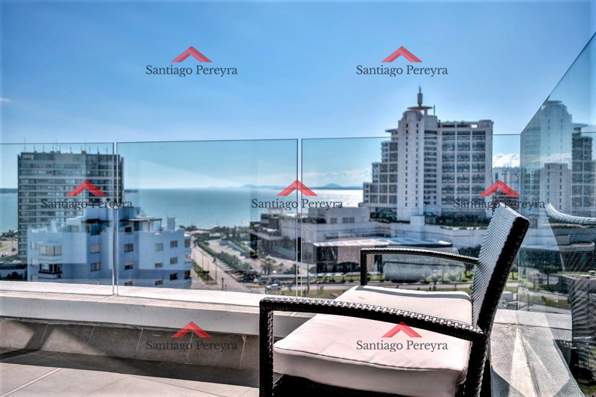 Apartamento ID.15601 - Venta y alquiler temporal de apartamento de dos dormitorios en edificio Art Tower, La Pastora, Punta del Este