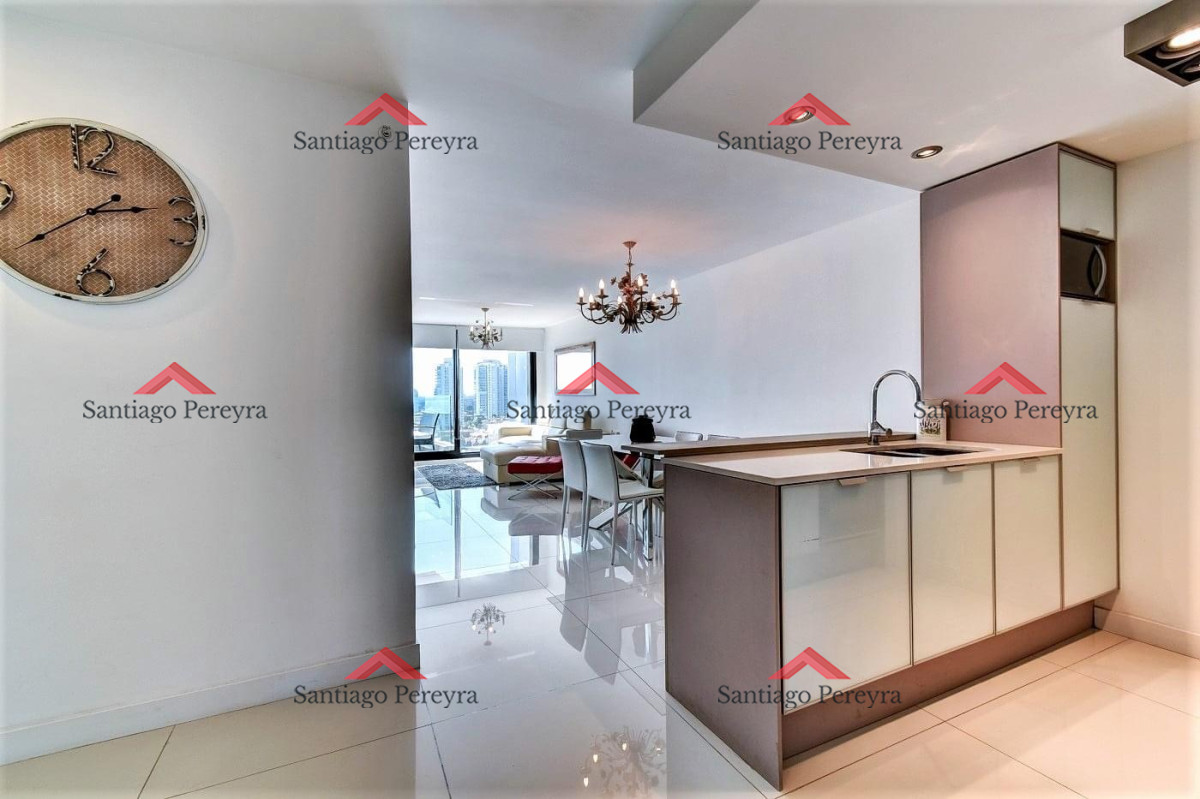 Apartamento ID.15601 - Venta y alquiler temporal de apartamento de dos dormitorios en edificio Art Tower, La Pastora, Punta del Este