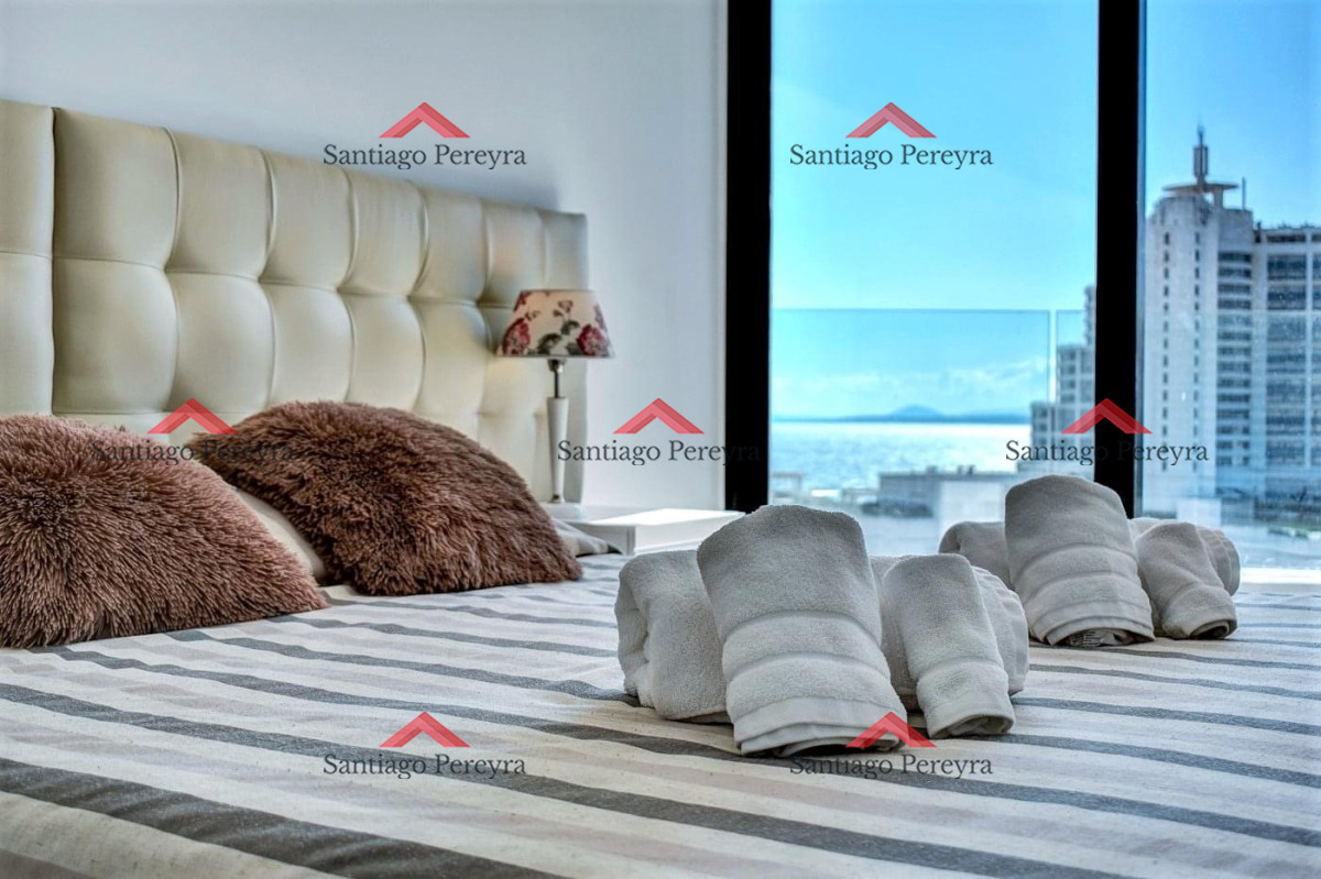 Apartamento ID.15601 - Venta y alquiler temporal de apartamento de dos dormitorios en edificio Art Tower, La Pastora, Punta del Este