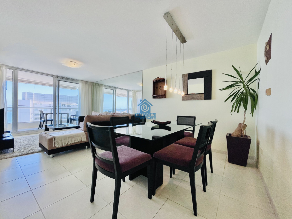 Apartamento ID.645 - Excelente Apartamento de 2 Dormitorios con Vista al Mar, Playa Mansa