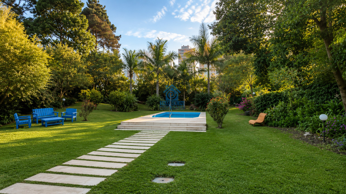 Moderna Casa de 4 Dormitorios con Piscina Climatizada y Barbacoa en Punta del Este  -