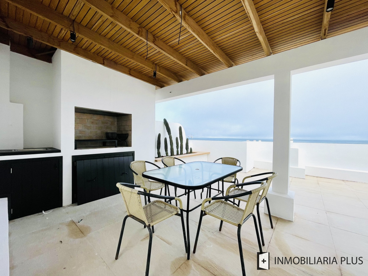 Apartamento ID.729 - Alquiler temporario de penthouse de tres dormitorios en Playa Montoya, La Barra C729B