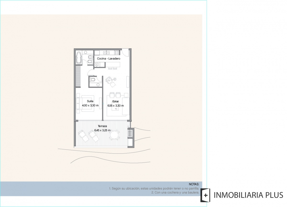 Apartamento ID.1016 - Venta de apartamento en Punta Ballena con 2 dormitorios Piscinas Barbacoa Club House Parrillero y más