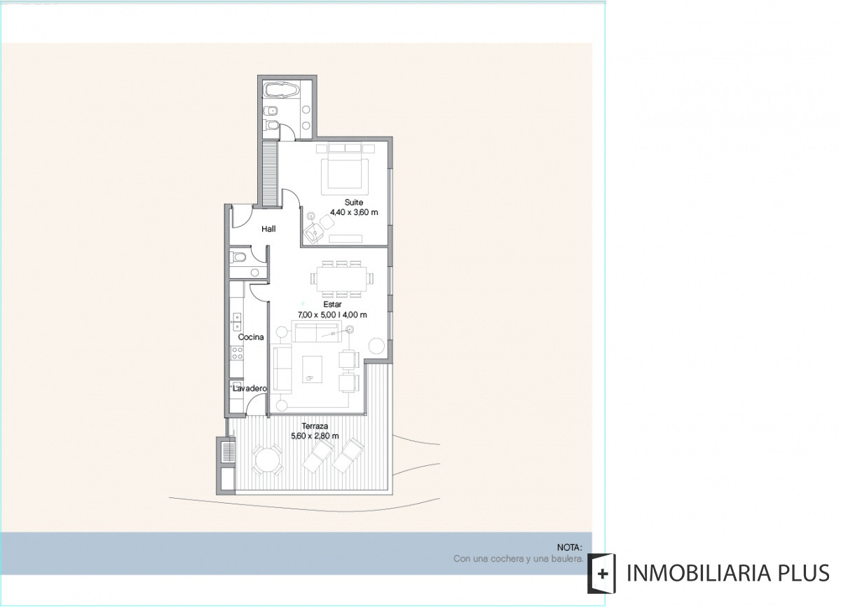 Apartamento ID.1016 - Venta de apartamento en Punta Ballena con 2 dormitorios Piscinas Barbacoa Club House Parrillero y más
