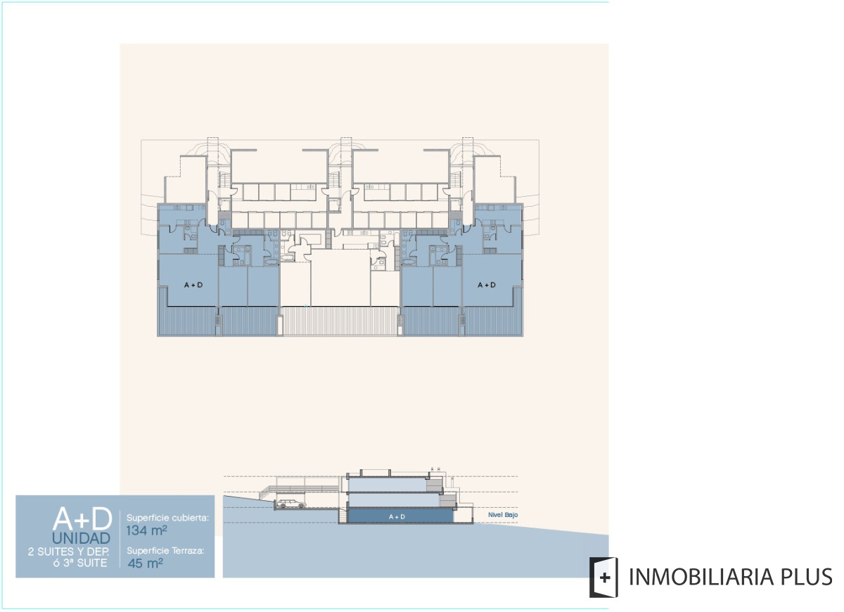 Apartamento ID.1016 - Venta de apartamento en Punta Ballena con 2 dormitorios Piscinas Barbacoa Club House Parrillero y más