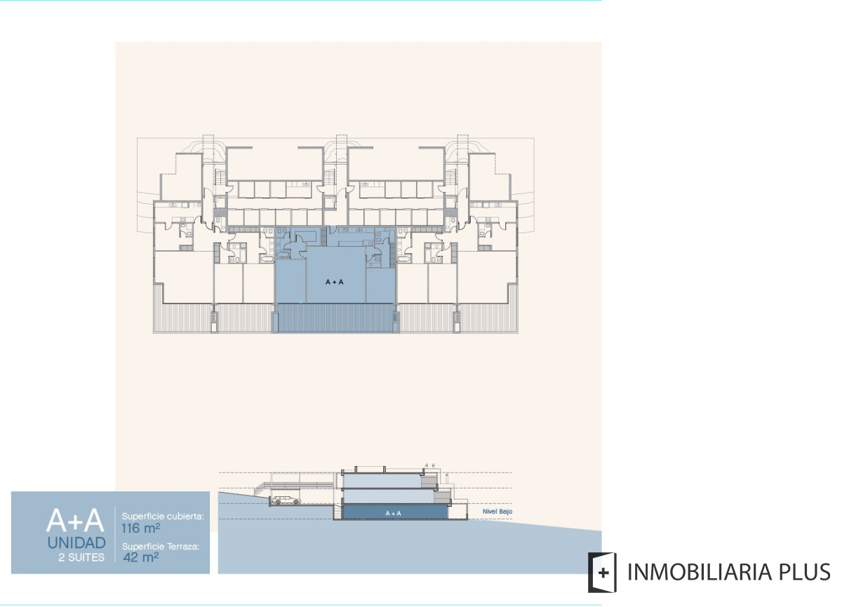 Apartamento ID.1016 - Venta de apartamento en Punta Ballena con 2 dormitorios Piscinas Barbacoa Club House Parrillero y más