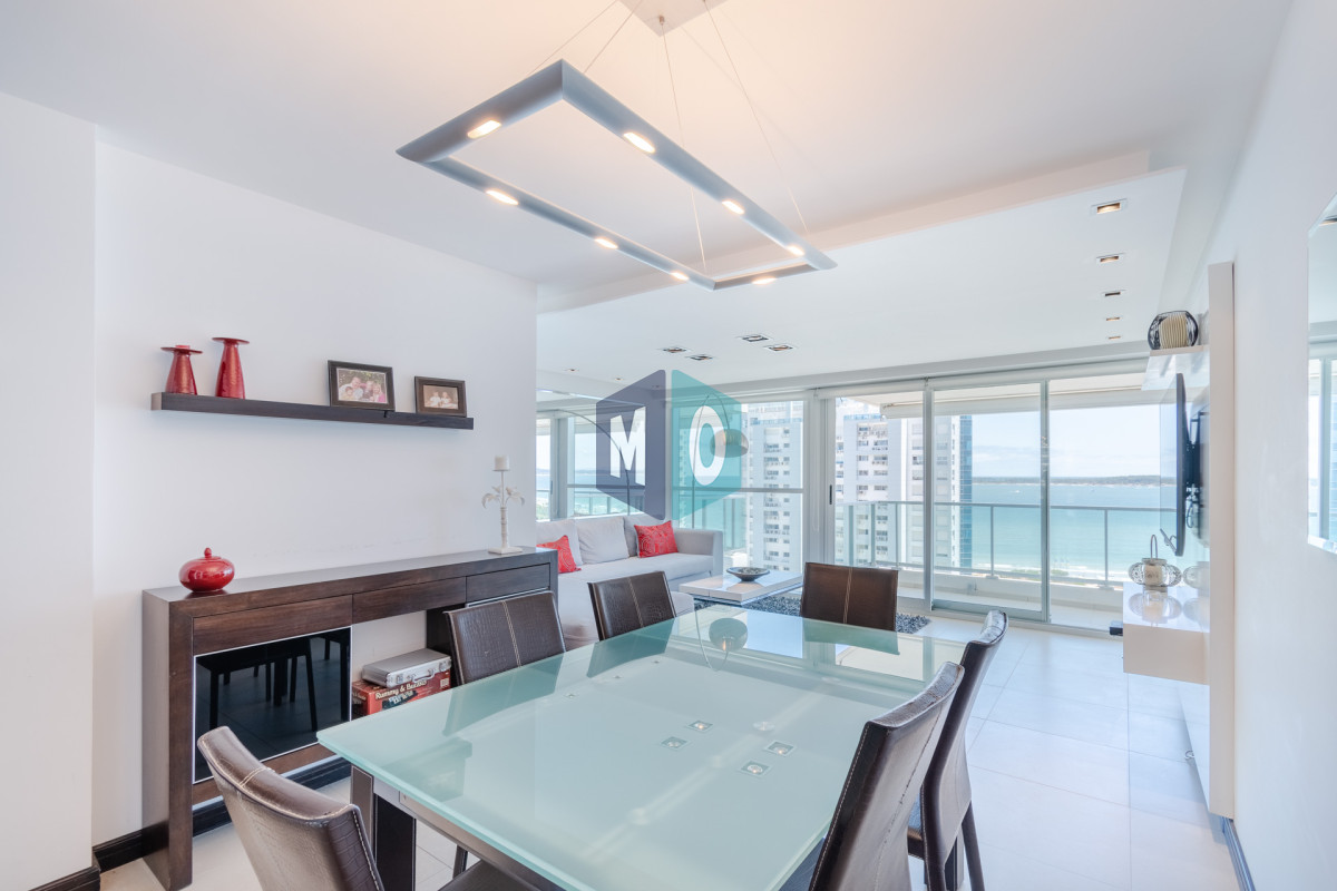 Apartamento ID.532 - Venta de Excelente Apartamento de 3 Dormitorios con Vista al Mar, Playa Mansa, Punta del Este