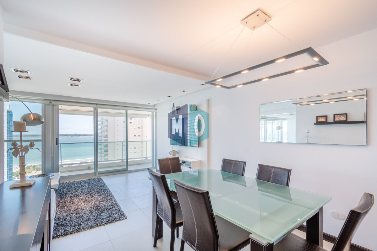 Apartamento ID.532 - Venta de Excelente Apartamento de 3 Dormitorios con Vista al Mar, Playa Mansa, Punta del Este