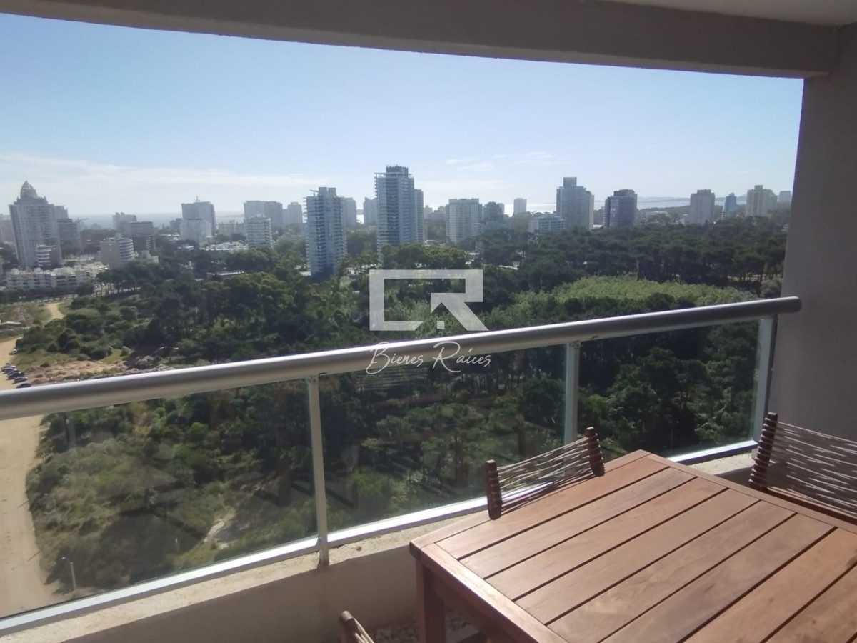 Apartamento ID.735 - Alquiler de temporada de apartamento en playa Brava de 2 dormitorios mas dependencia de servicio