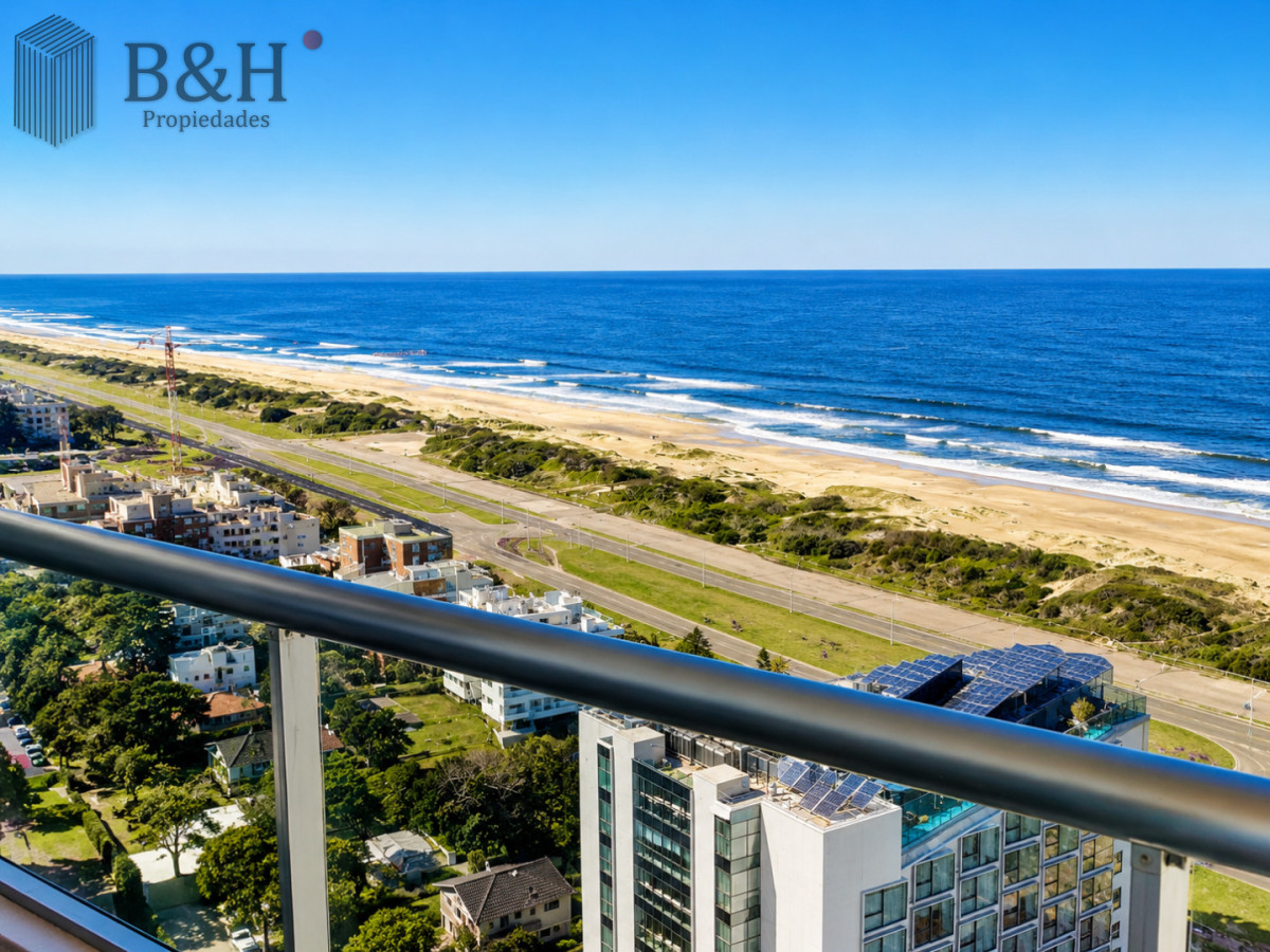 Apartamento ID.6032 - Alquiler temporal de apartamento de 2 dormitorios con parrillero en Playa Brava