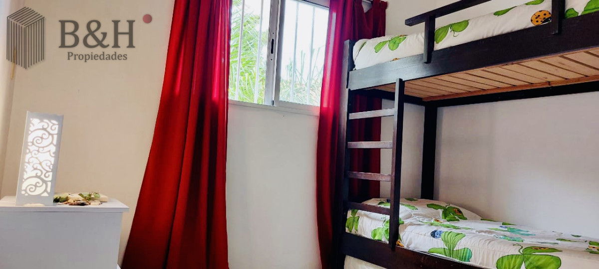 Apartamento ID.841 - Alquiler temporario de apartamento de tres dormitorios con parrillero, Bikini, Manantiales