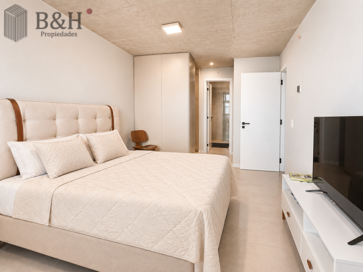 Apartamento ID.7926 - Manglar, Moderno Apartamento en Brava a pasos de la playa, 2 Dormitorios y Parrillero