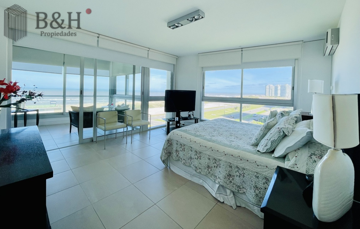 Apartamento ID.466 - Alquiler temporario de departamento premiun de tres dormitorios mas dependencia de servicio, Playa Brava
