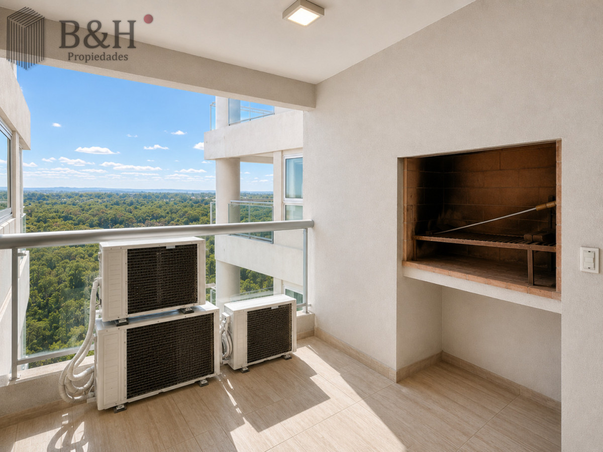 Apartamento ID.6032 - Alquiler temporal de apartamento de 2 dormitorios con parrillero en Playa Brava