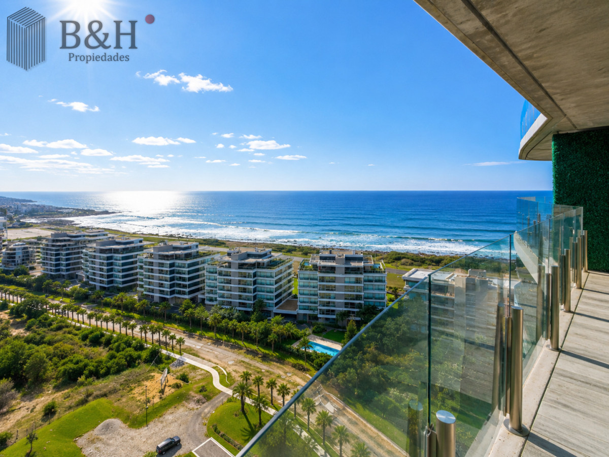 Apartamento ID.7669 - Espectacular Apartamento de 2 Dormitorios y Medio, piso alto, Torre Surfside, Punta del Este