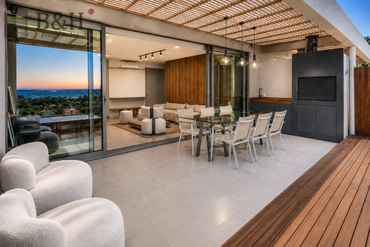 Apartamento ID.7754 - Apartamento de 3 Dormitorios, Parrillero de uso exclusivo y Jardín en Punta Ballena, Punta del Este