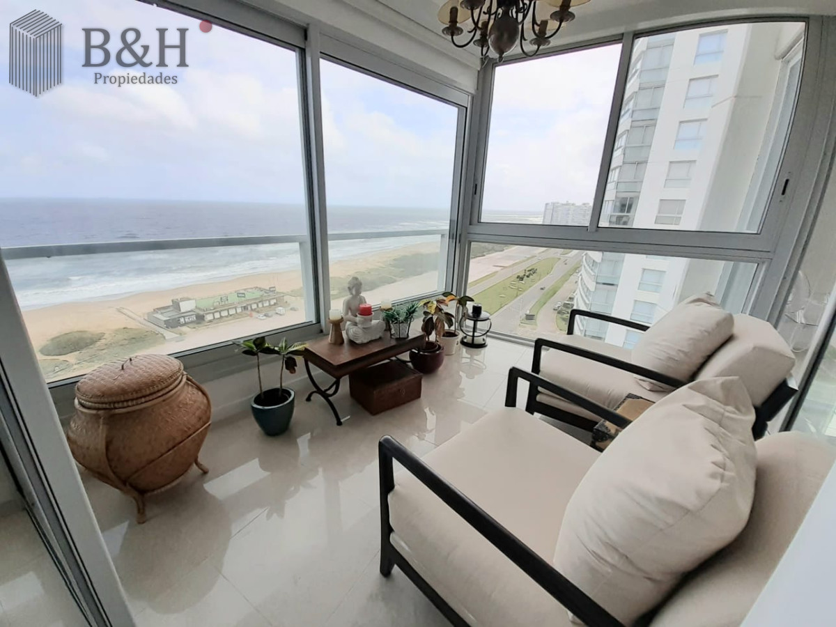 Apartamento ID.855 - Alquiler temporal de apartamento esquinero en Torre Le Parc II, Playa Brava