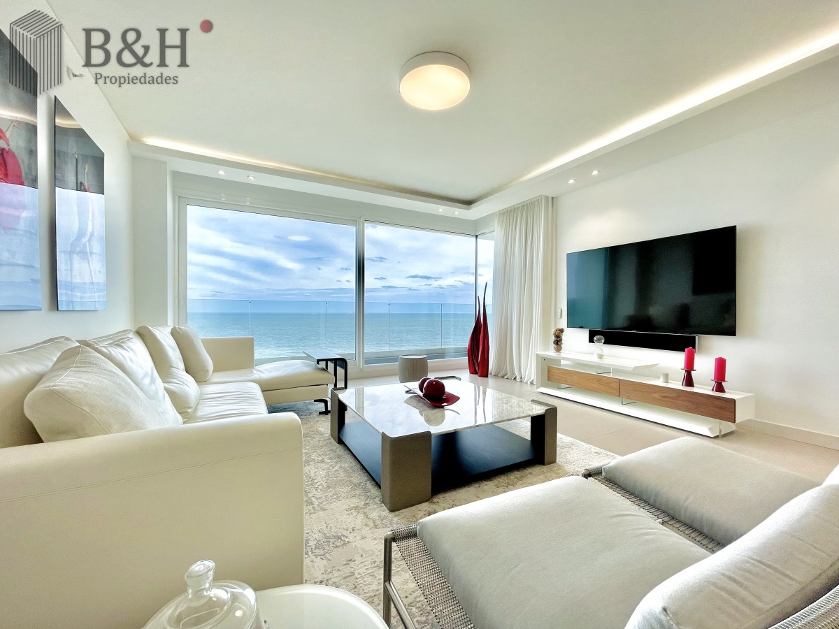 Apartamento ID.2301 - Venta Espectacular Apartamento Frente al Mar, 3 Dormitorios, Le Parc Punta del Este