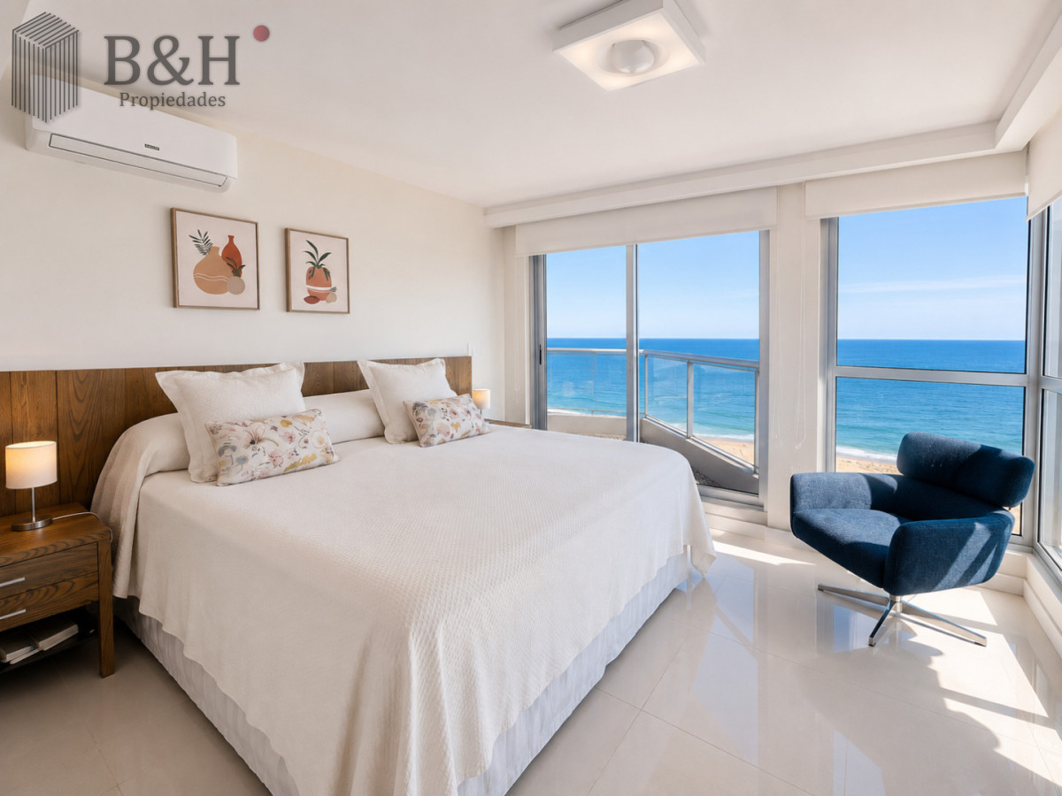 Apartamento ID.7925 - Moderno Apartamento de 3 Dormitorios con Parrillero propio y Dependencia, Playa Brava Punta del Este